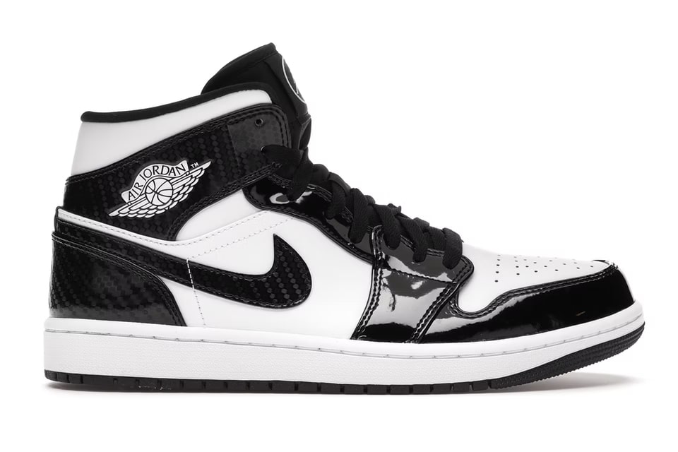 slide 1 - Jordan 1 Mid Carbon Fiber