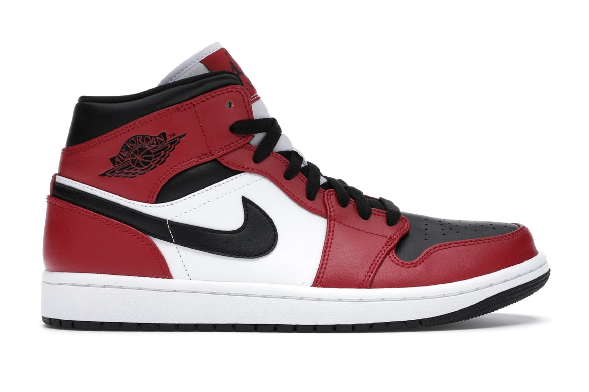 slide 1 - Jordan 1 Mid Chicago Toe