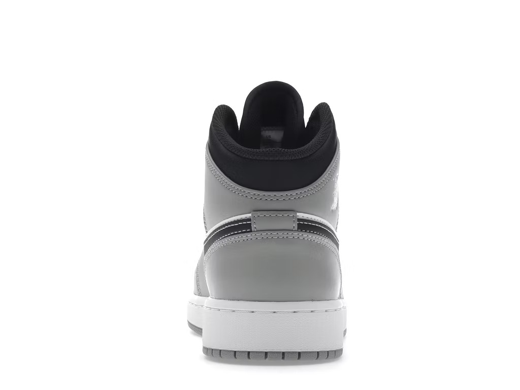 slide 4 - Jordan 1 Mid Light Smoke Grey Anthracite (GS)
