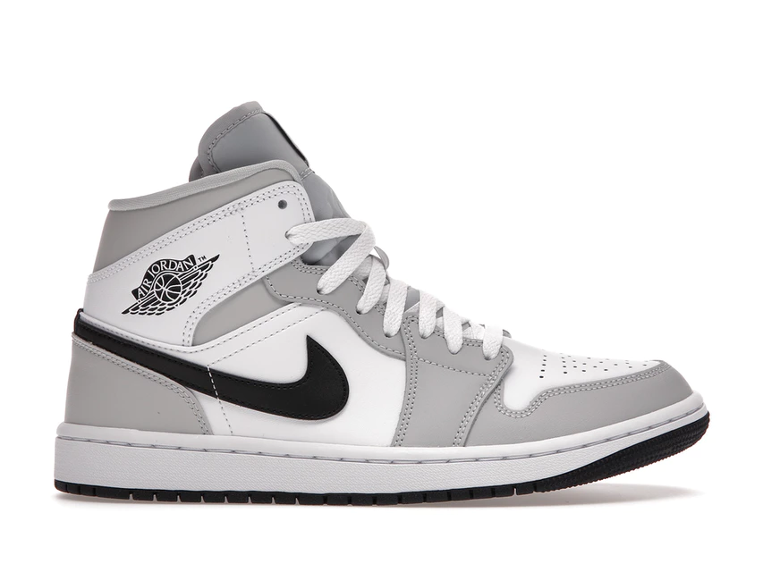 slide 1 - Jordan 1 Mid Light Smoke Grey (W)