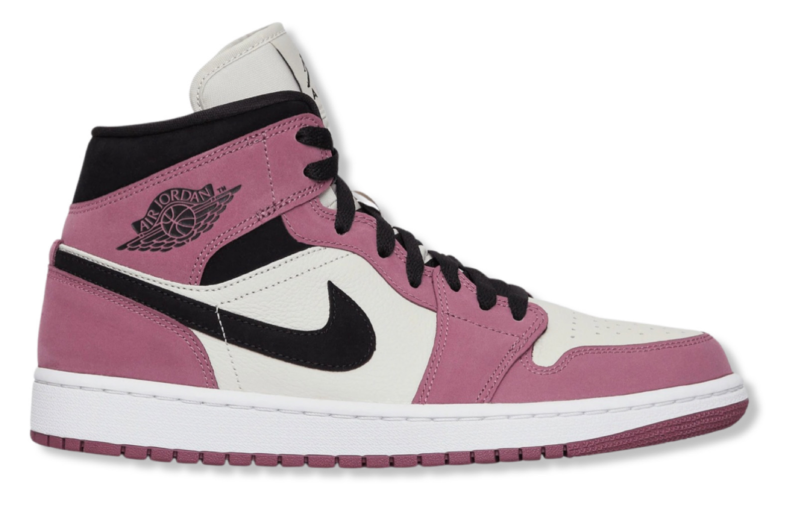 slide 1 - Jordan 1 Mid SE Light Mulberry (W)