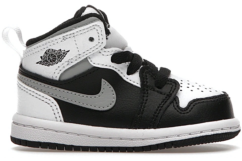 slide 1 - Jordan 1 Mid White Shadow (TD)