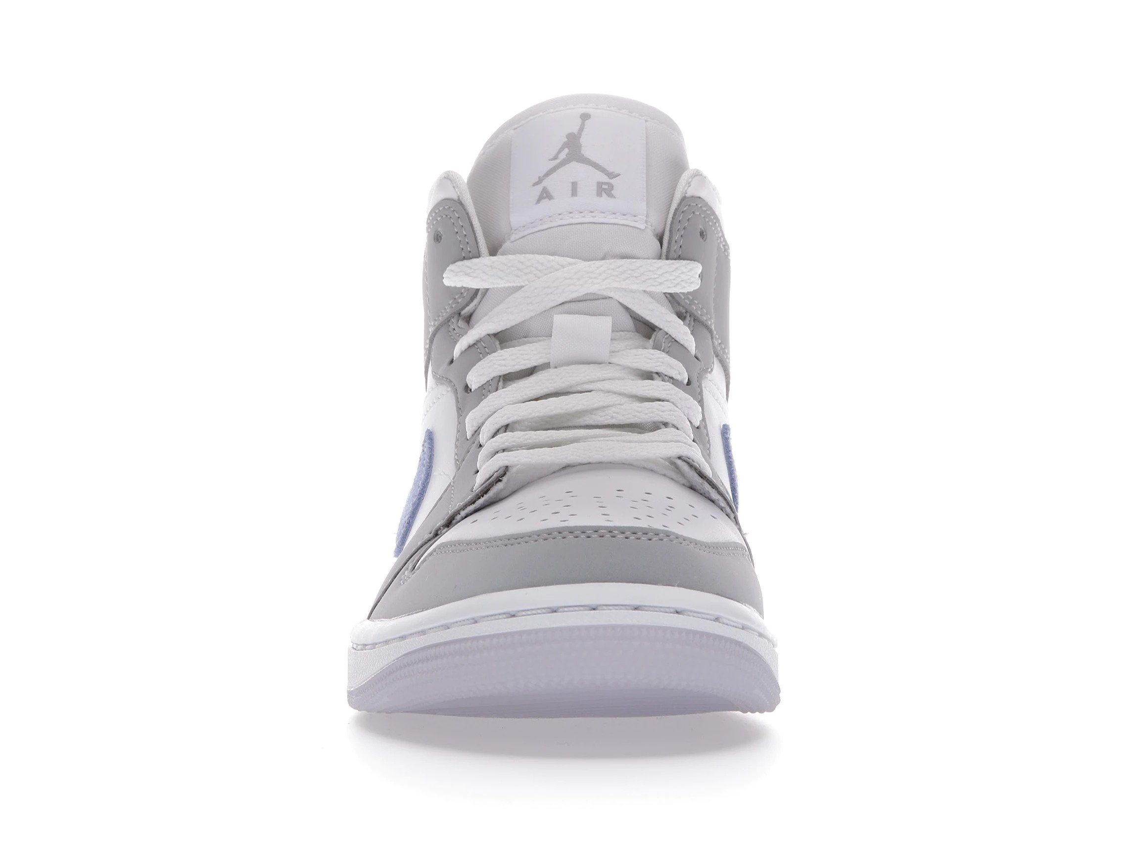 slide 2 - Jordan 1 Mid Wolf Grey Aluminum (W)