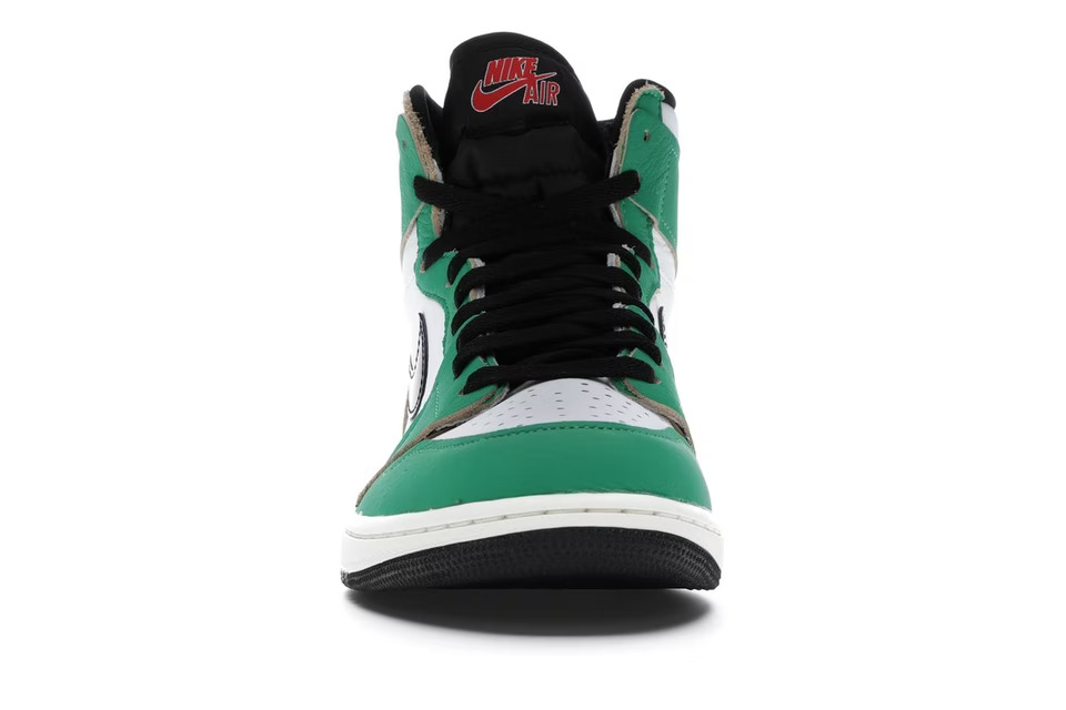 slide 2 - Jordan 1 Retro High Lucky Green (W)