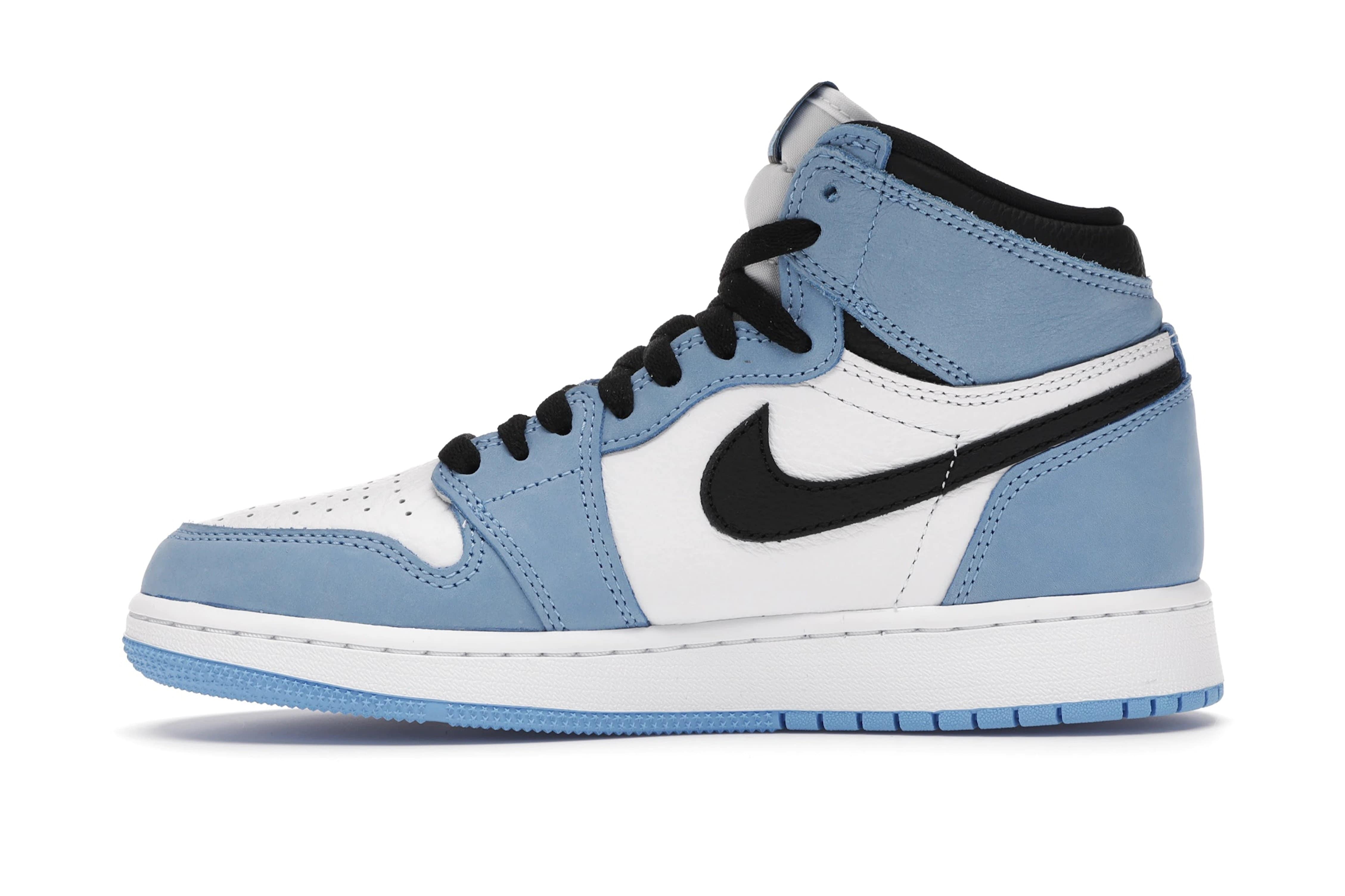 slide 3 - Jordan 1 Retro High White University Blue Black (GS)