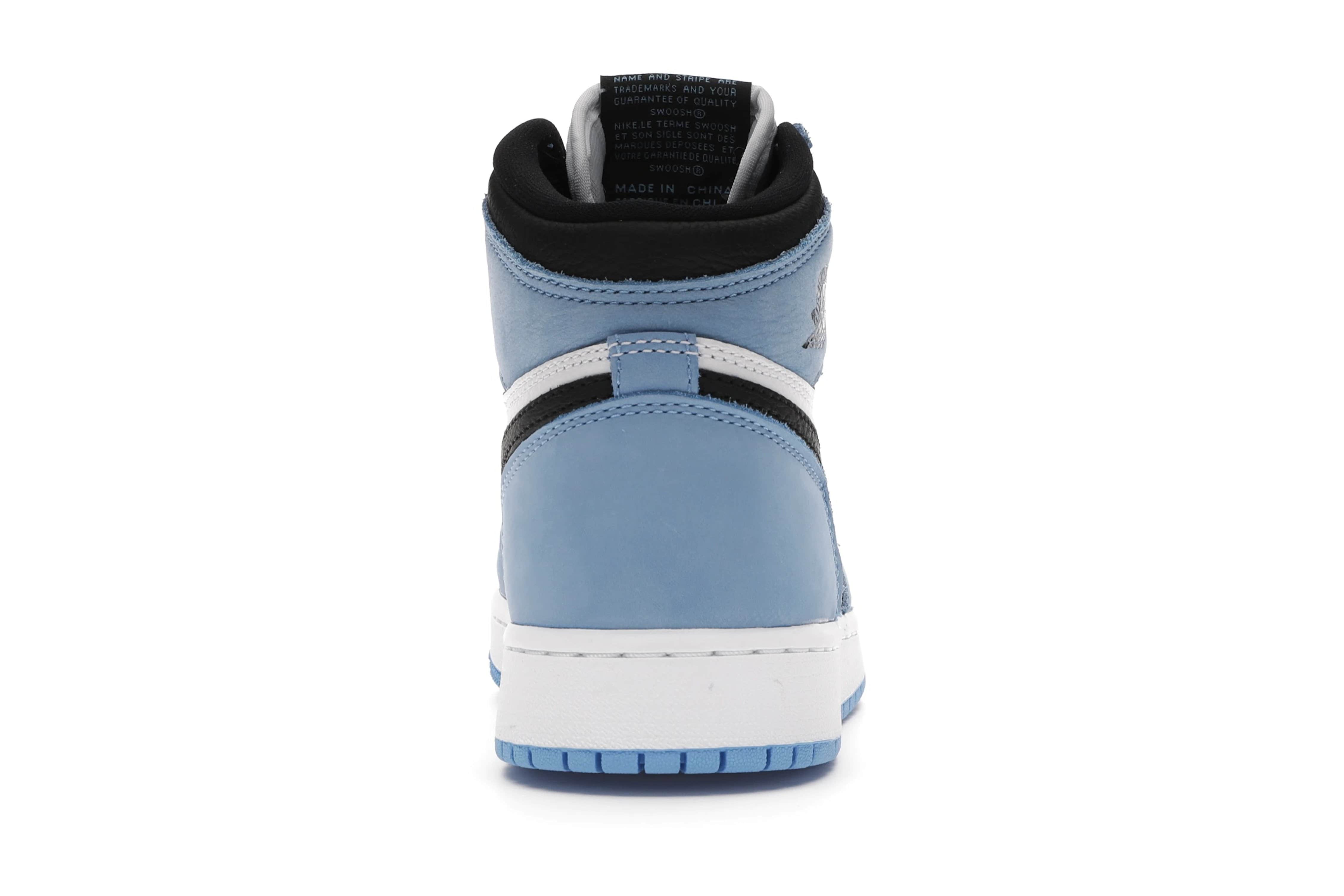 slide 4 - Jordan 1 Retro High White University Blue Black (GS)