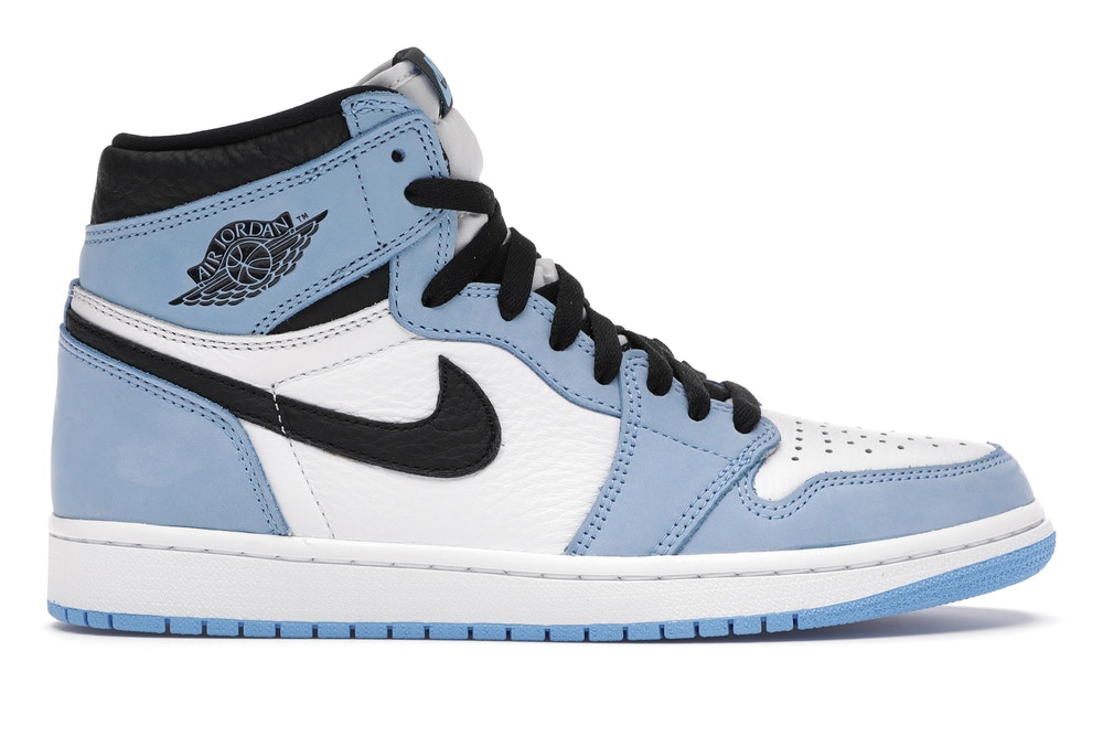 slide 1 - Jordan 1 Retro High White University Blue Black