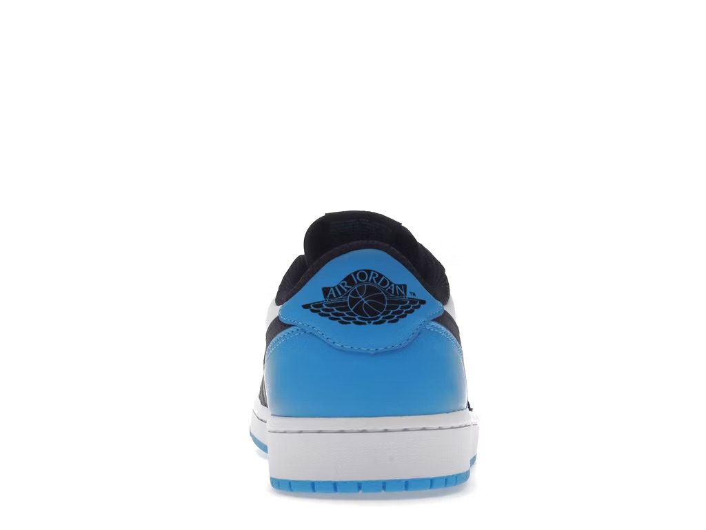 slide 4 - Jordan 1 Retro Low OG Black Dark Powder Blue