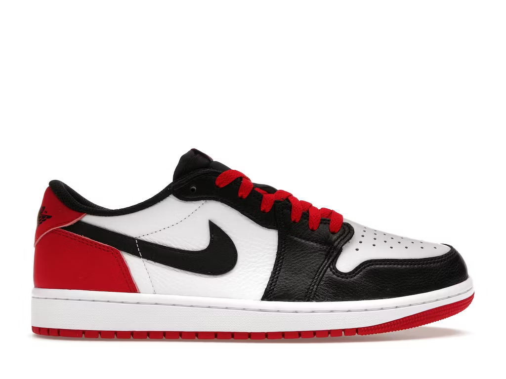 slide 1 - Jordan 1 Retro Low OG Black Toe (2023)