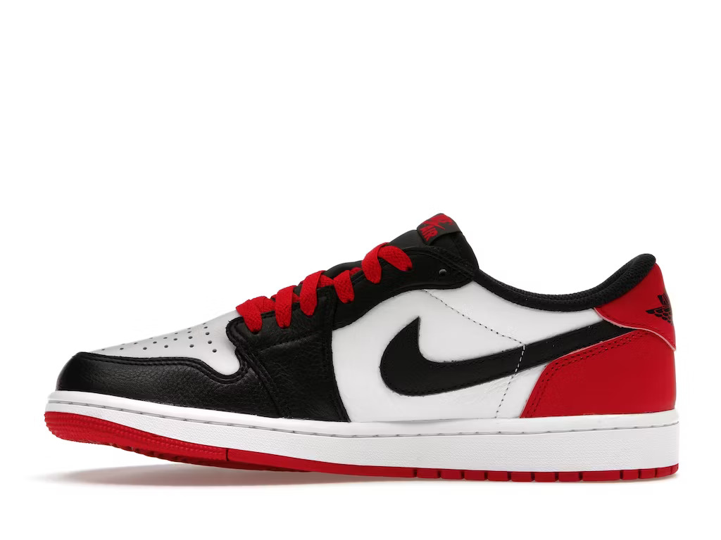 slide 3 - Jordan 1 Retro Low OG Black Toe (2023)