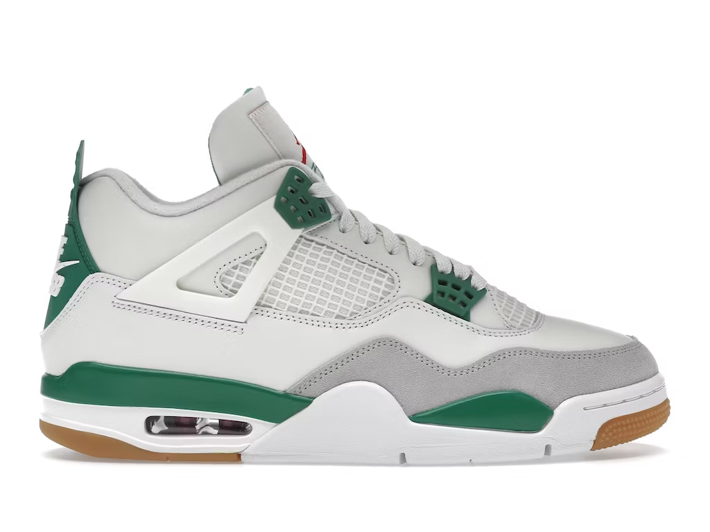 slide 1 - Jordan 4 Retro SB Pine Green