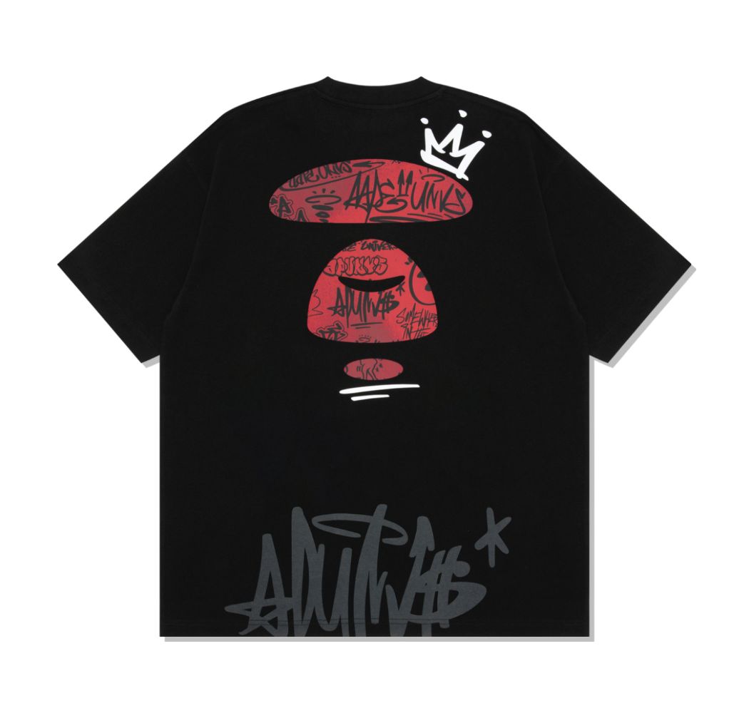 slide 1 - King Ape Black Tee