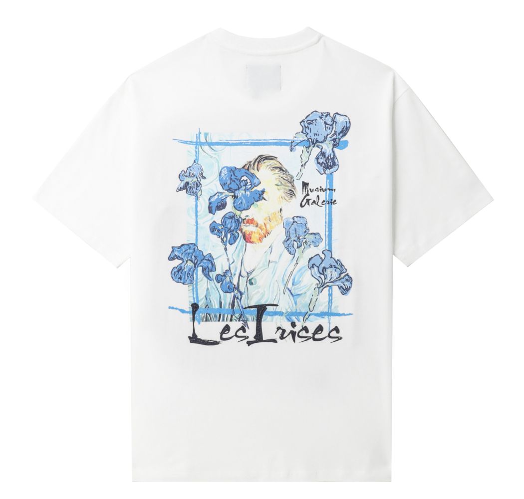 slide 1 - Les Irises White Tee