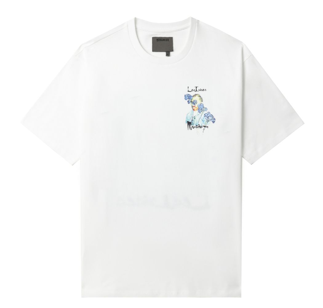 slide 2 - Les Irises White Tee
