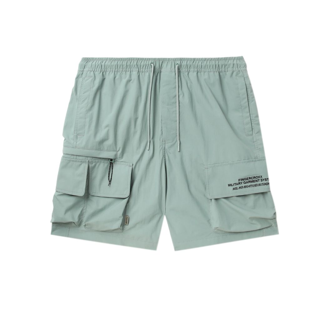 slide 1 - Light Green Cargo Shorts