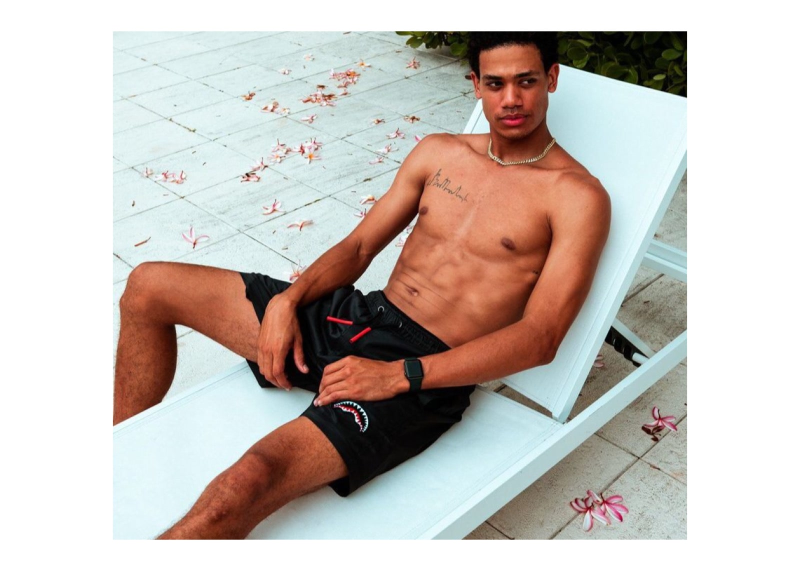 slide 3 - Lights Out Swimtrunks