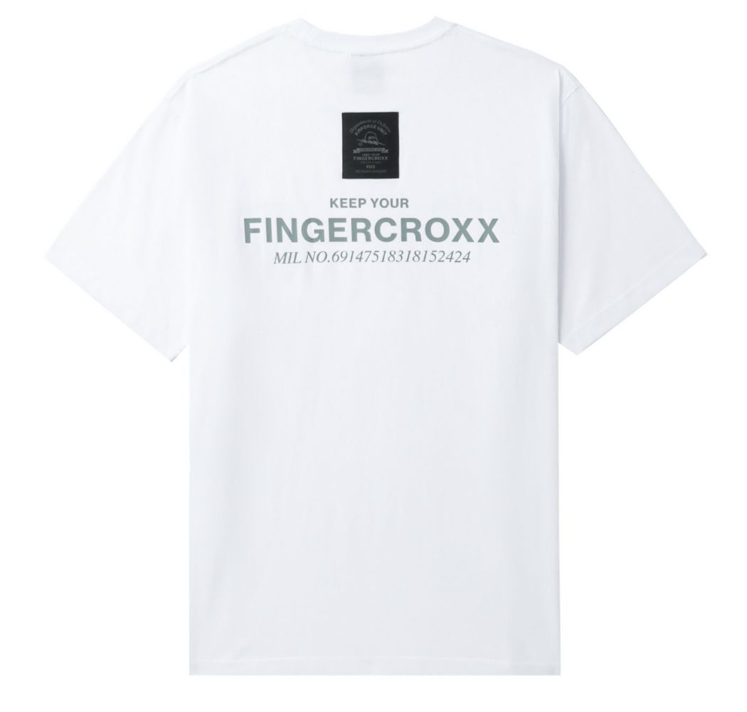 slide 2 - Logo Patch White Tee