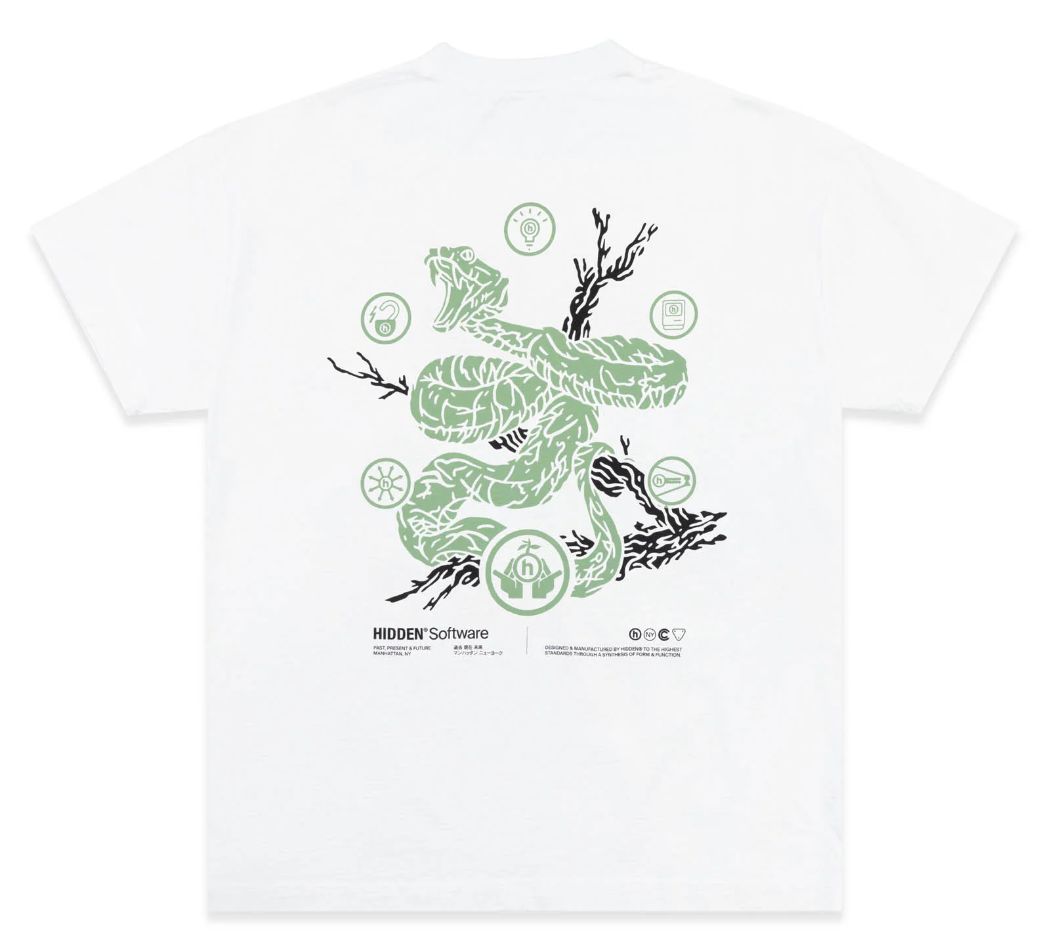 slide 1 - Martial Arts Snake Tee