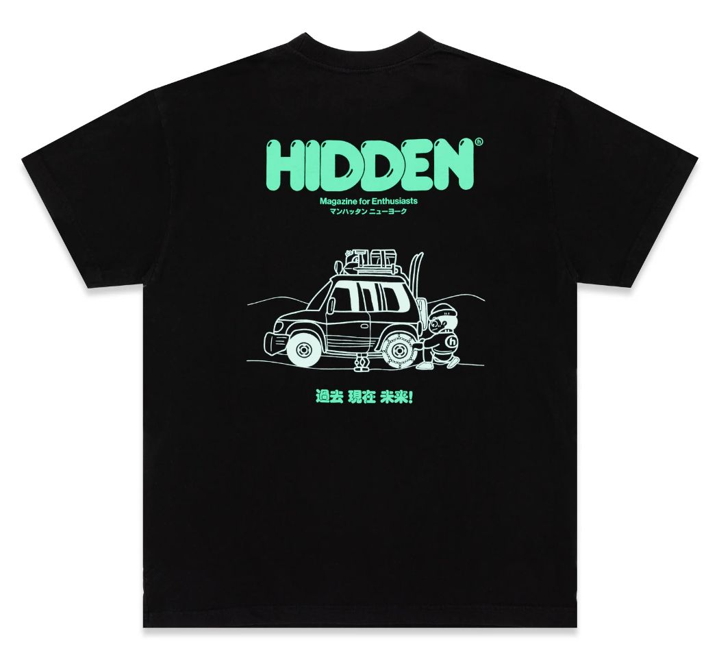 slide 1 - Masthead Black Tee