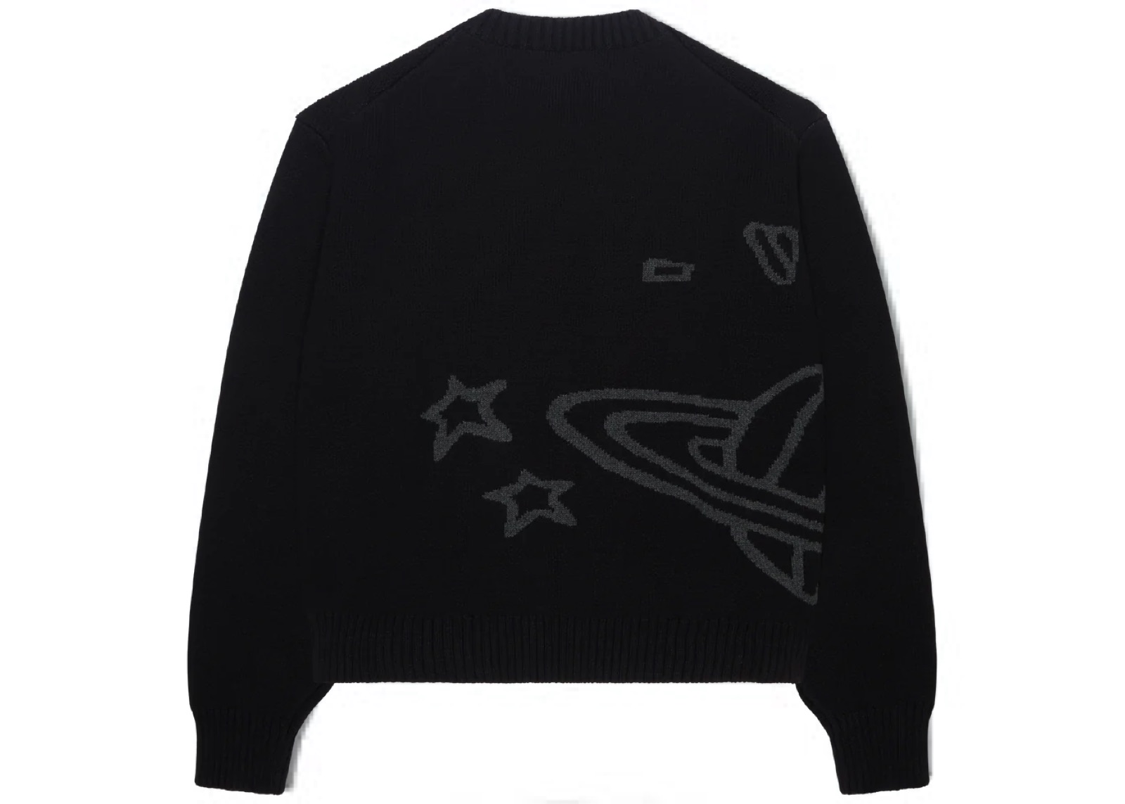 slide 2 - Midnight Black Knit Sweater