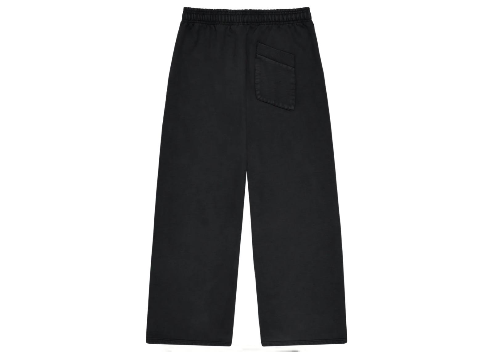 slide 2 - Midnight Black Straight Leg Sweatpants