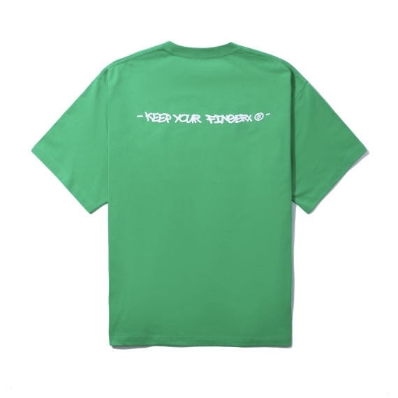 slide 1 - Mint Graffiti tee