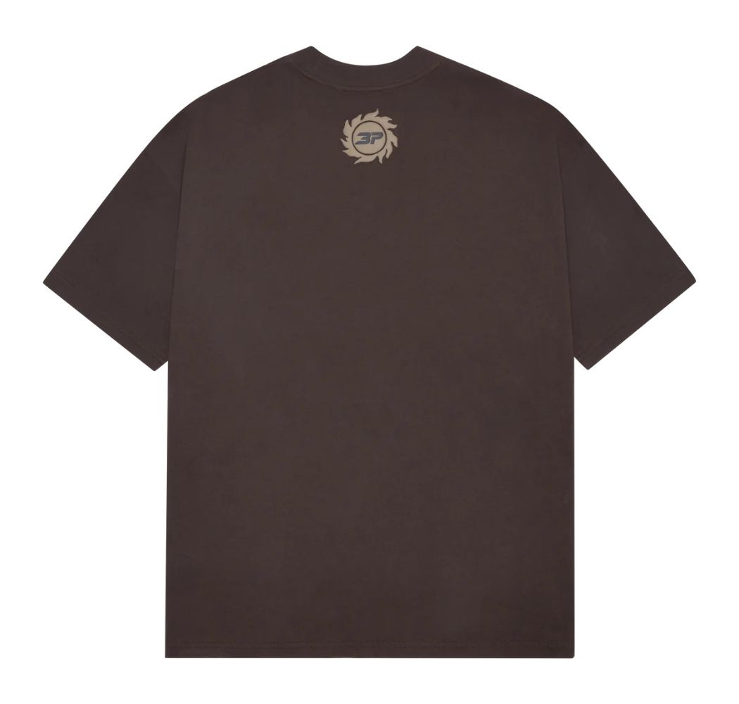 slide 2 - Mocha Brown Space Trails Tee