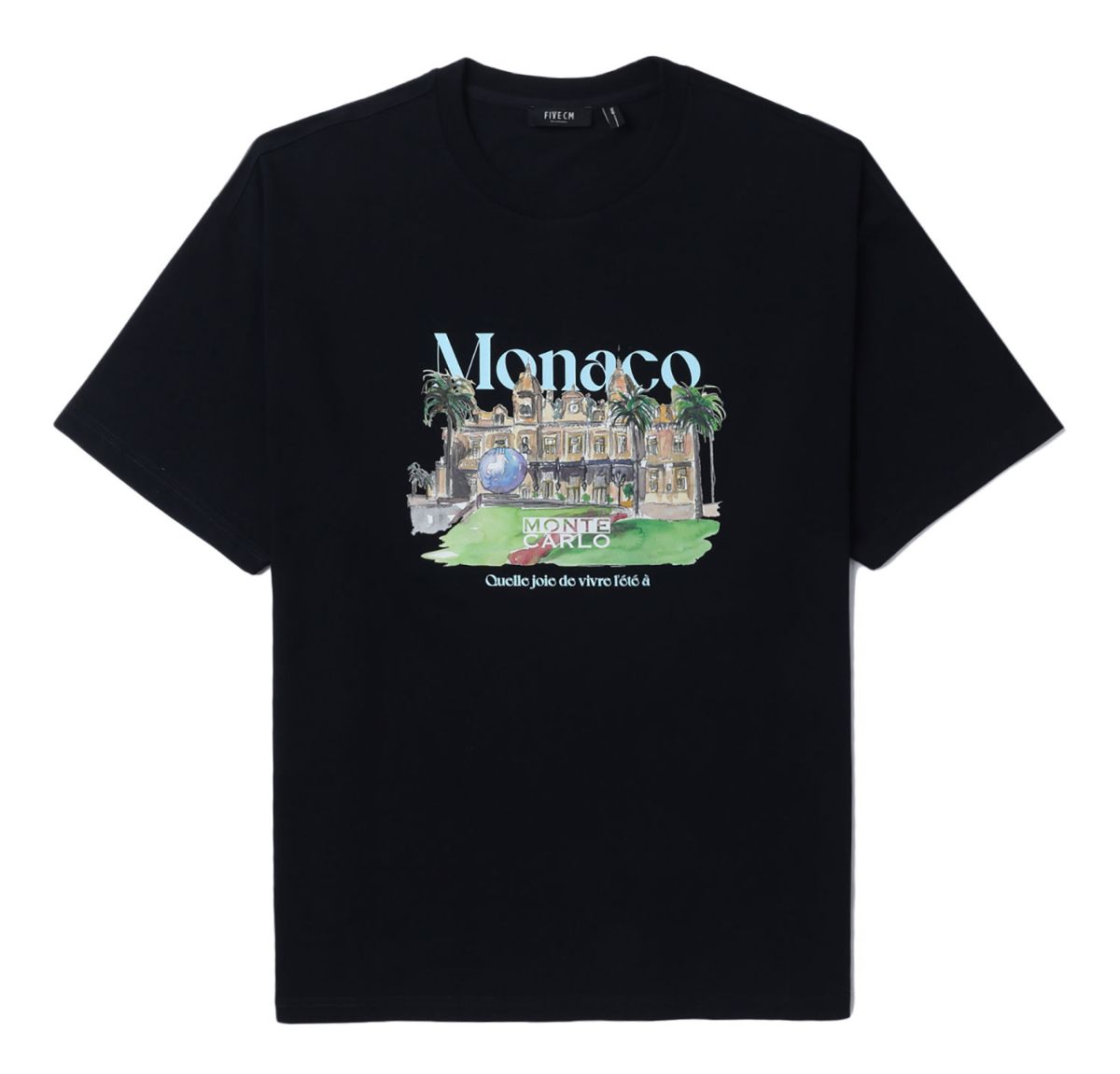 slide 1 - Monaco Navy Tee