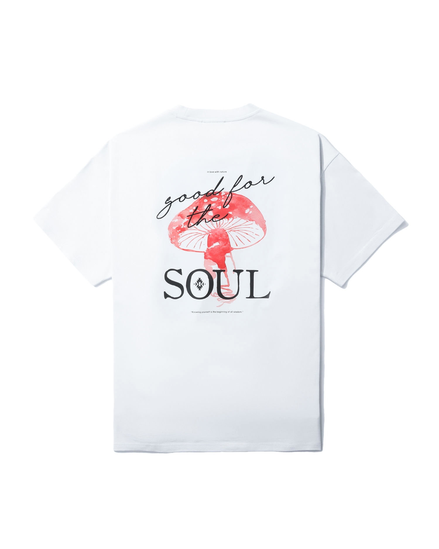 slide 1 - Mushroom White Tee