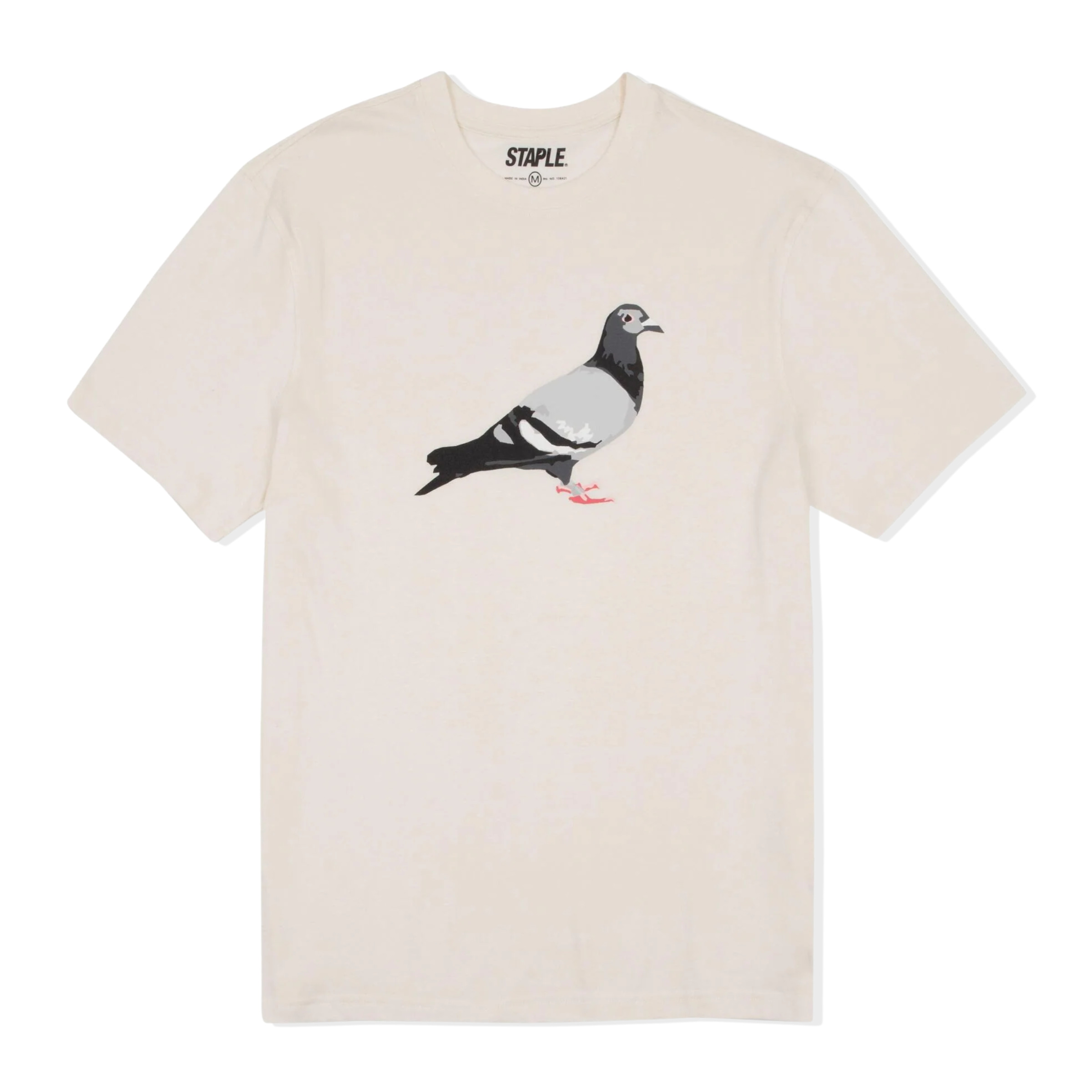 slide 1 - Pigeon Logo Cream Tee