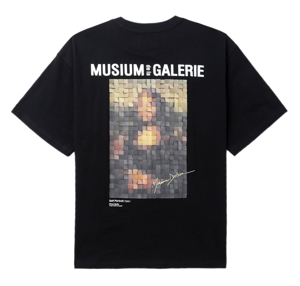 slide 1 - Portrait of Lisa Black Tee