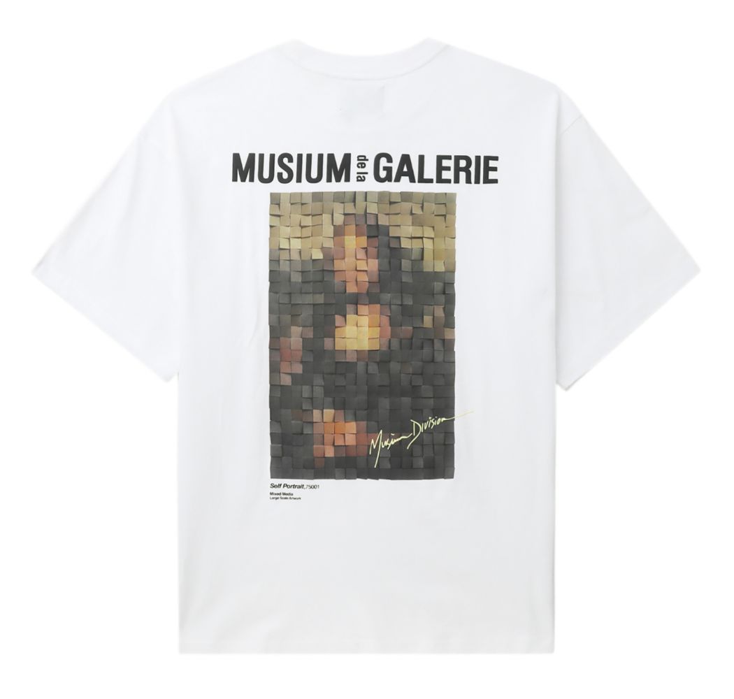 slide 1 - Portrait of Lisa White Tee