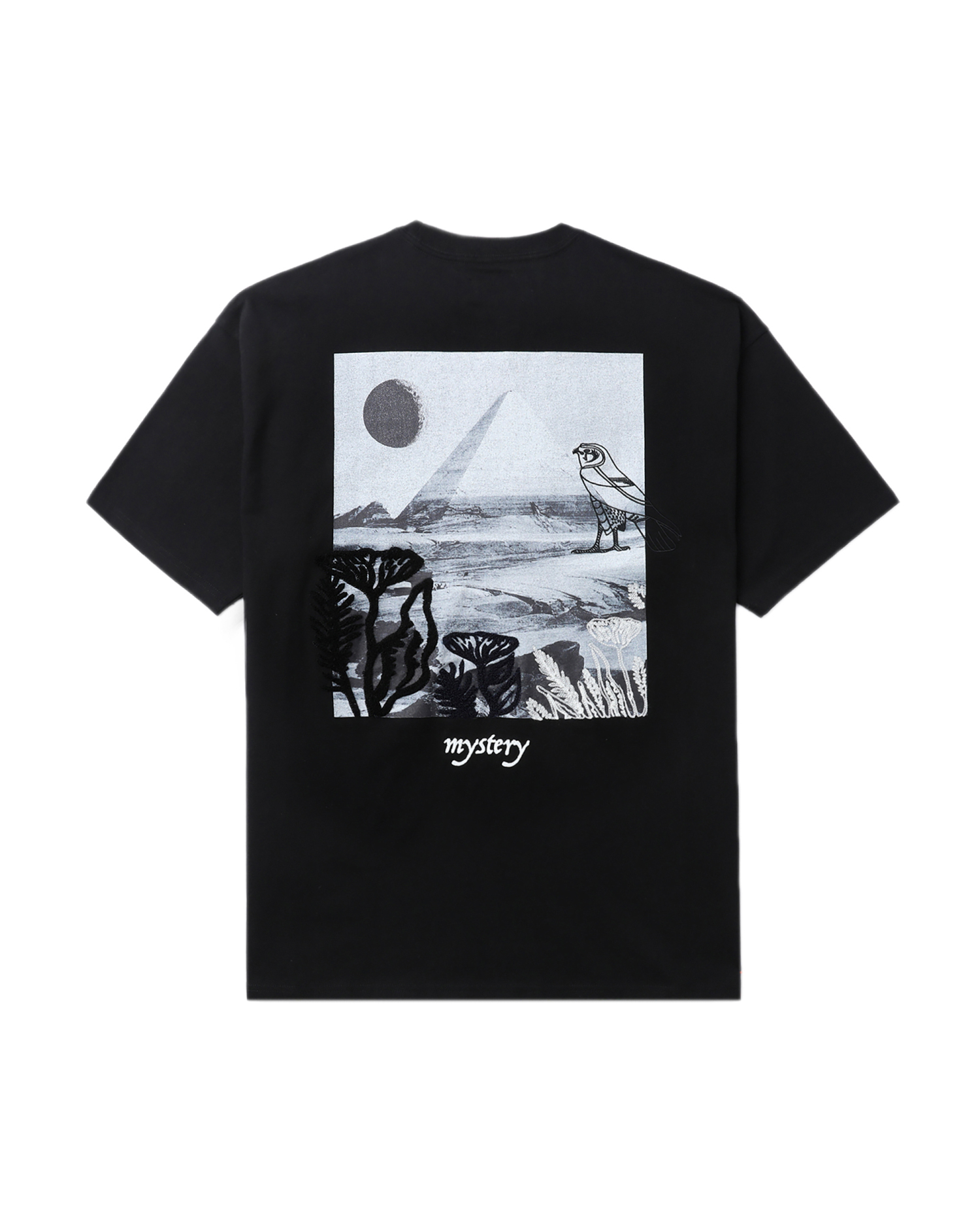 slide 2 - Pyramids Owl Black Tee