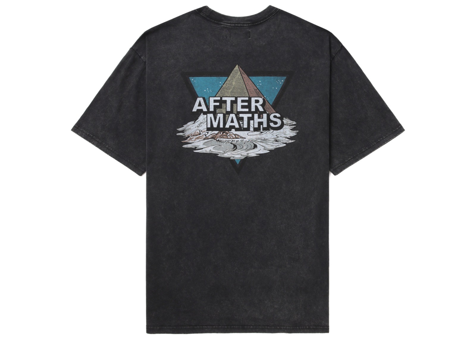 slide 1 - Pyramids Washed Black Tee