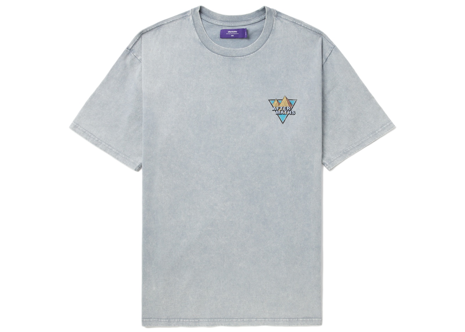 slide 2 - Pyramids Washed Grey Tee