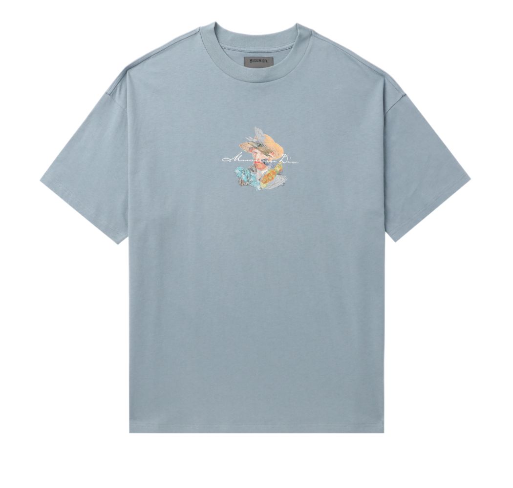 slide 2 - Reimagine Blue Tee