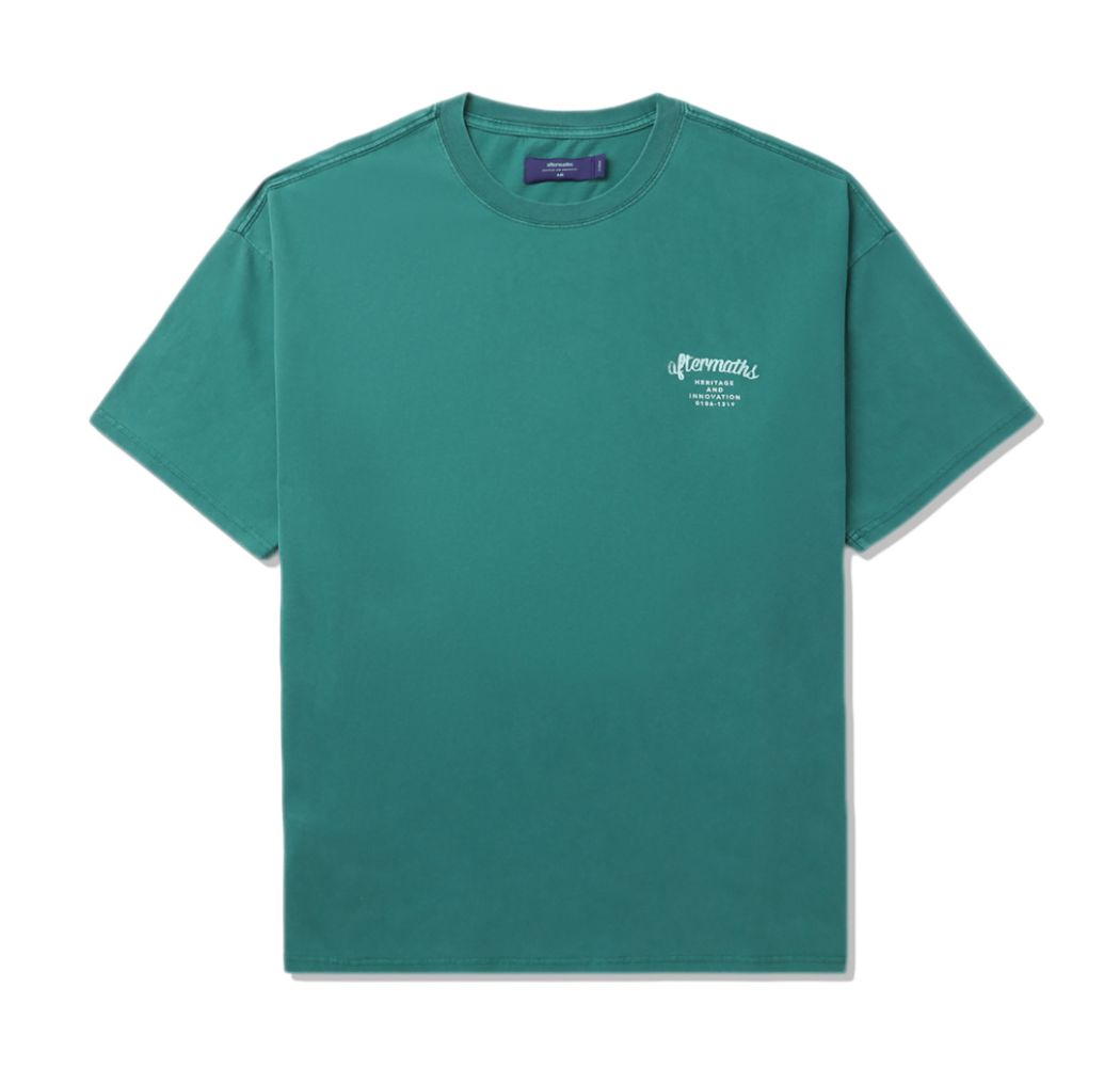 slide 2 - Reverse Pyramids Green Tee