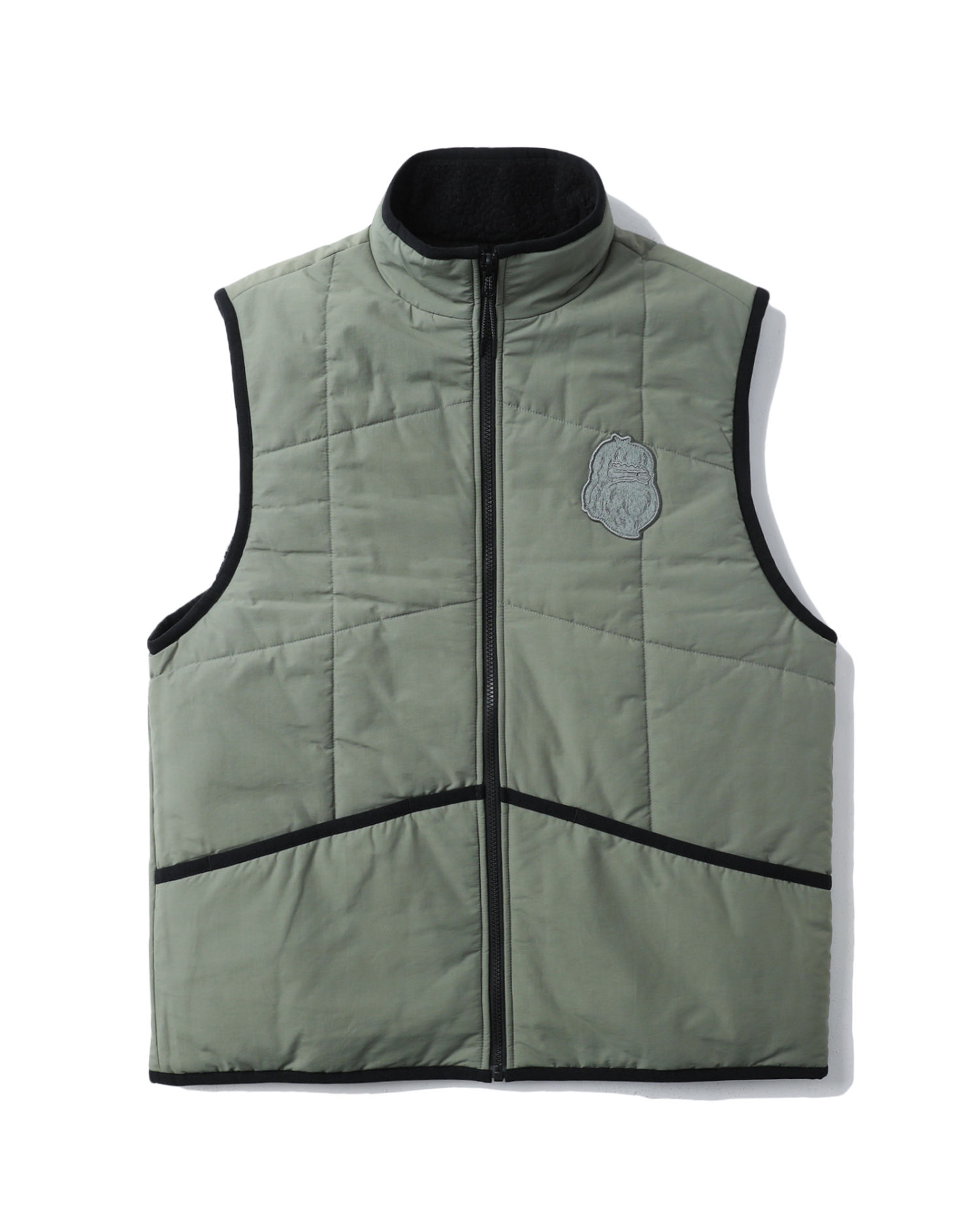 slide 2 - Reversible Padded Fleece Vest