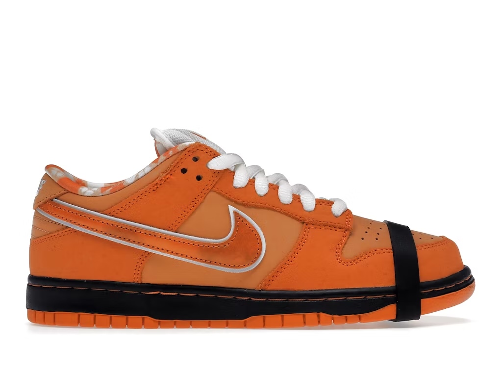 slide 1 - SB Dunk Low Concepts Orange Lobster