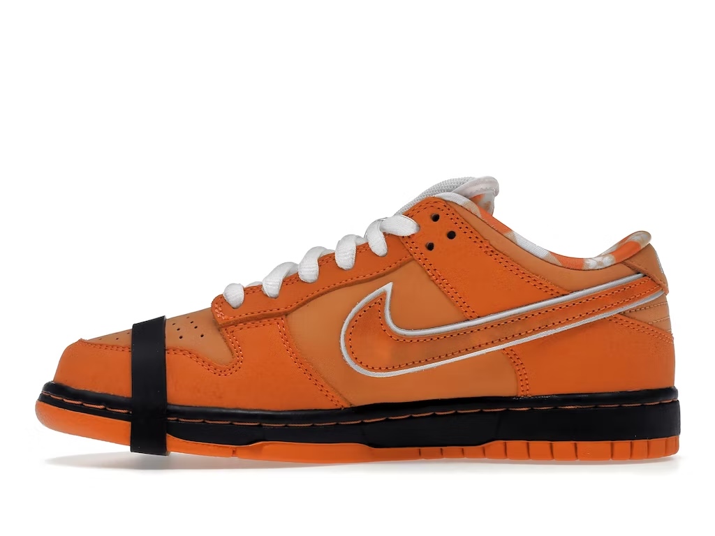 slide 3 - SB Dunk Low Concepts Orange Lobster