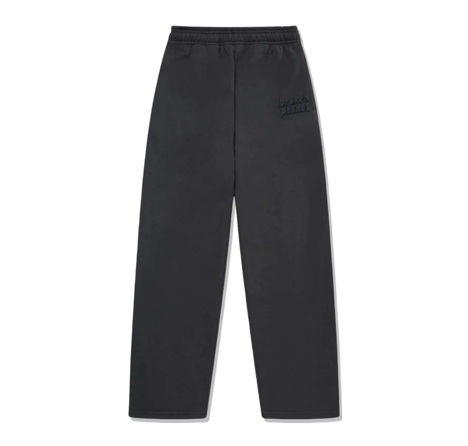 slide 1 - Soot Black Wide Leg Sweatpants