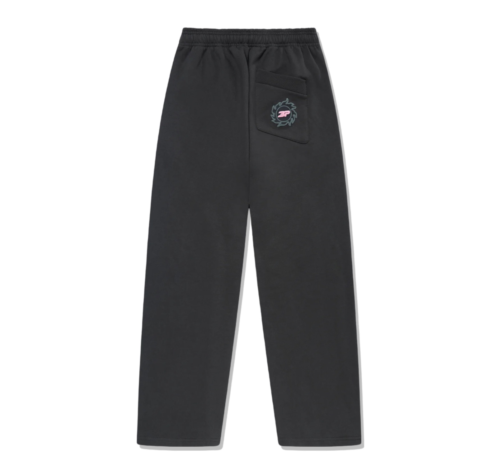 slide 2 - Soot Black Wide Leg Sweatpants