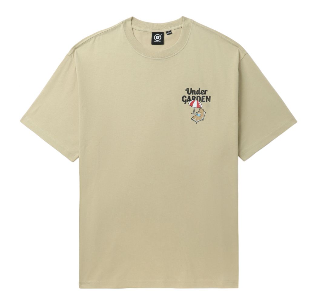 slide 2 - Time To Chill Beige Tee