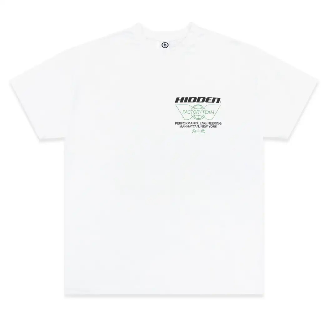 slide 2 - Tyre Logo White Tee