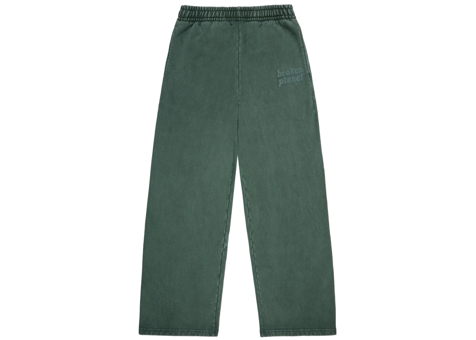 slide 1 - Washed Forest Straight Leg Sweatpants