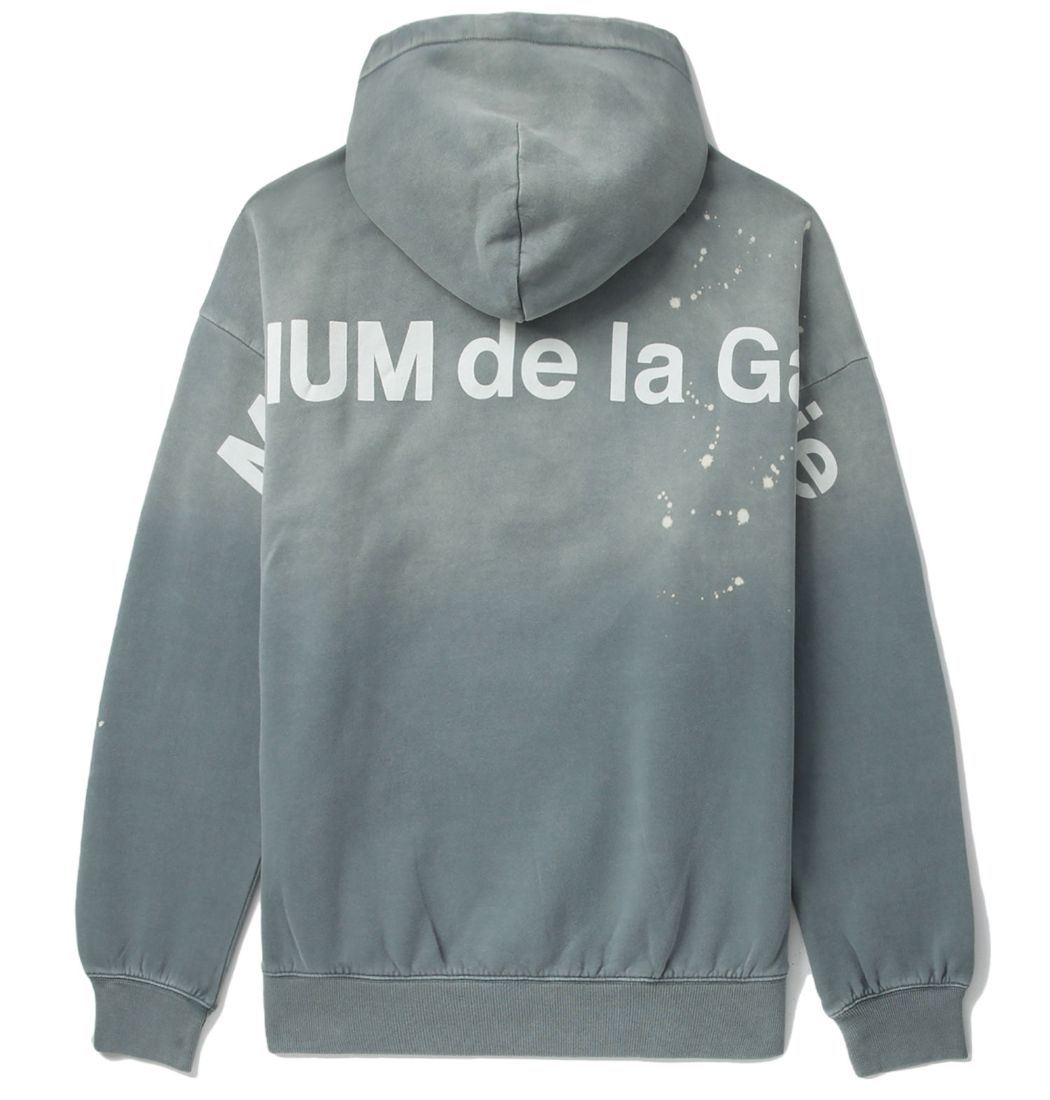 slide 1 - Washed Light Blue Hoodie