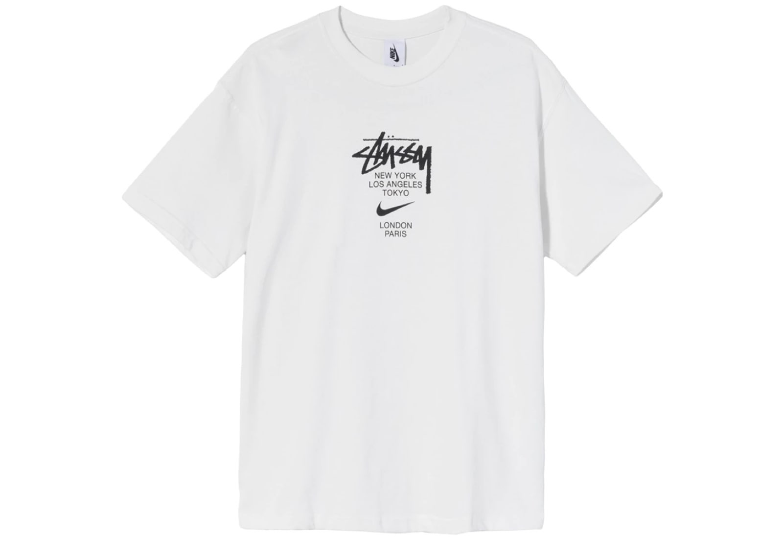 slide 1 - White International T-shirt