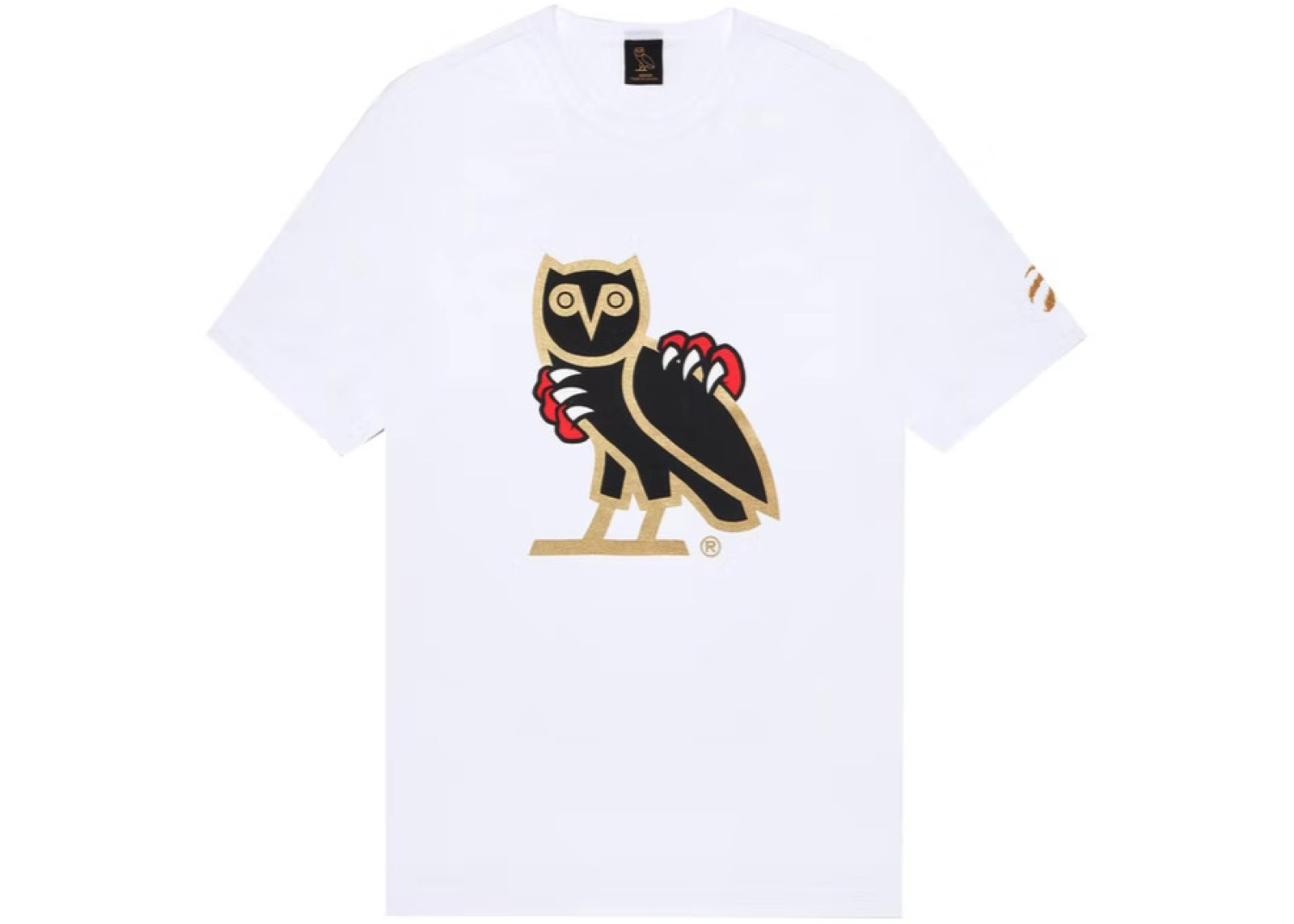 slide 1 - White Jurassic Park OG Owl Tee