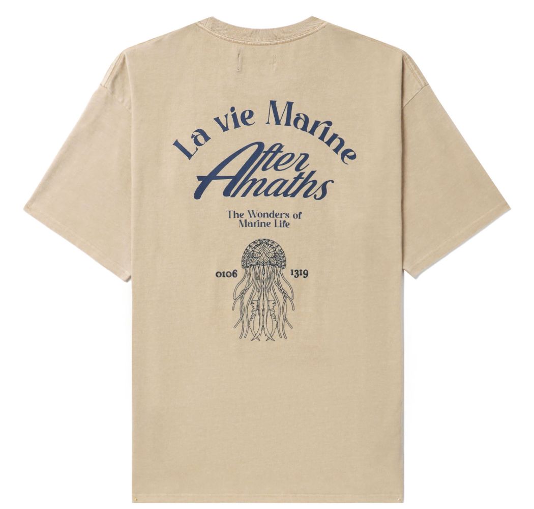 slide 1 - Wonders of Marine Beige Tee