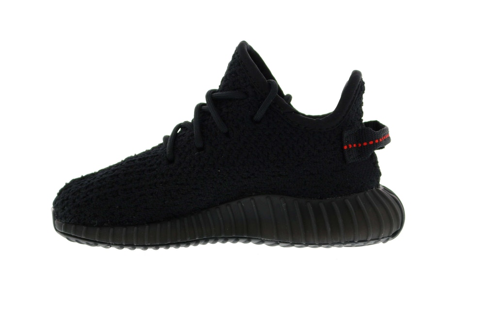 slide 3 - Yeezy 350 Black Red (Infants)